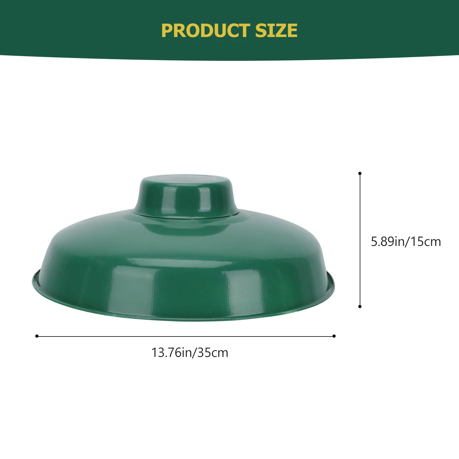 Pendant Light Vintage Green Lampshade Chimney Wall Sconce Protective Cover Table Dome Enamel