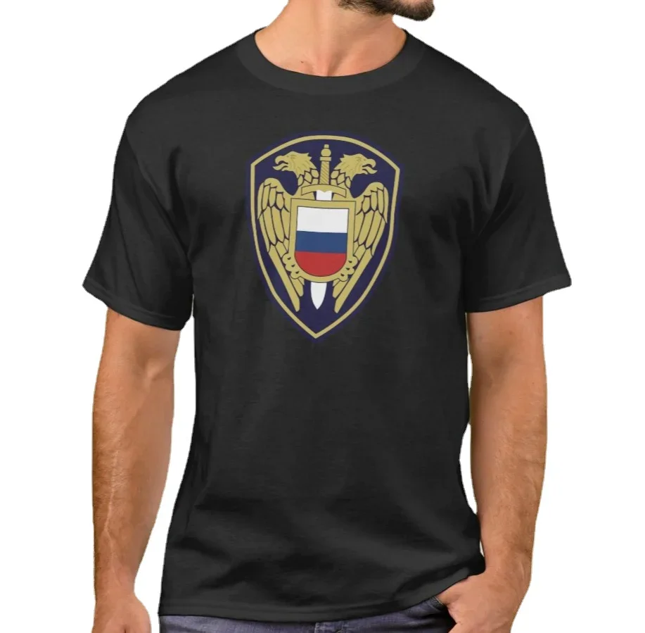 

Russian Federal Safeguard Security Service FSO Emblem T-Shirt 100% Cotton O-Neck Short Sleeve Summer Casual Mens T-shirt