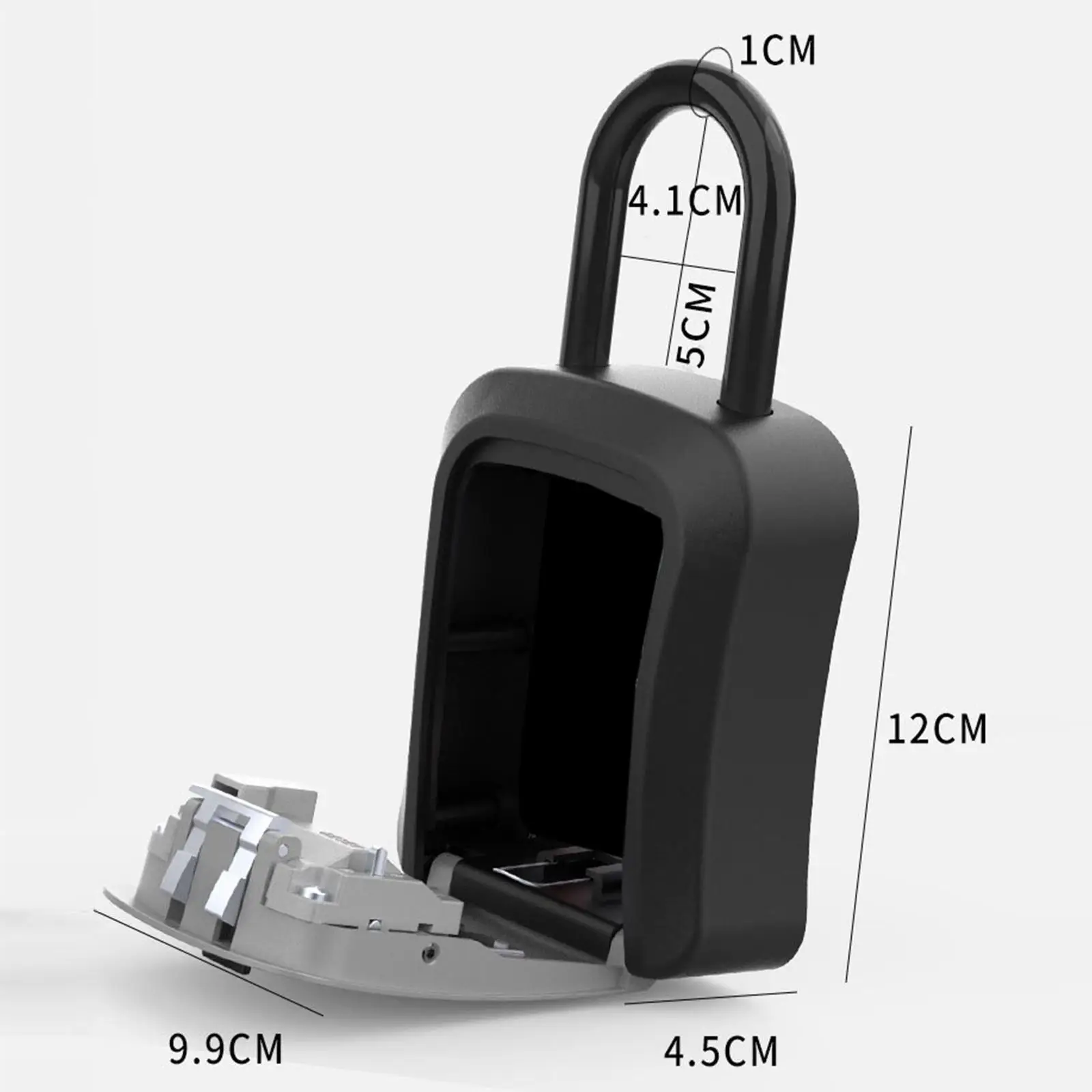 Key Cabinet Organizer Key Box Password Key Case Safe Combination 4 Digit for Outdoor Car Property Management