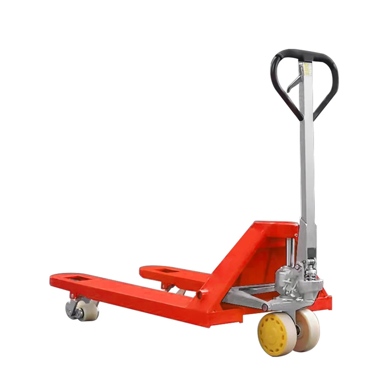 Uni-Silent 5.0 Ton Manual Pallet Hand Truck Industrial Pallet Truck New Condition Heavy D uty AC5.0-550N