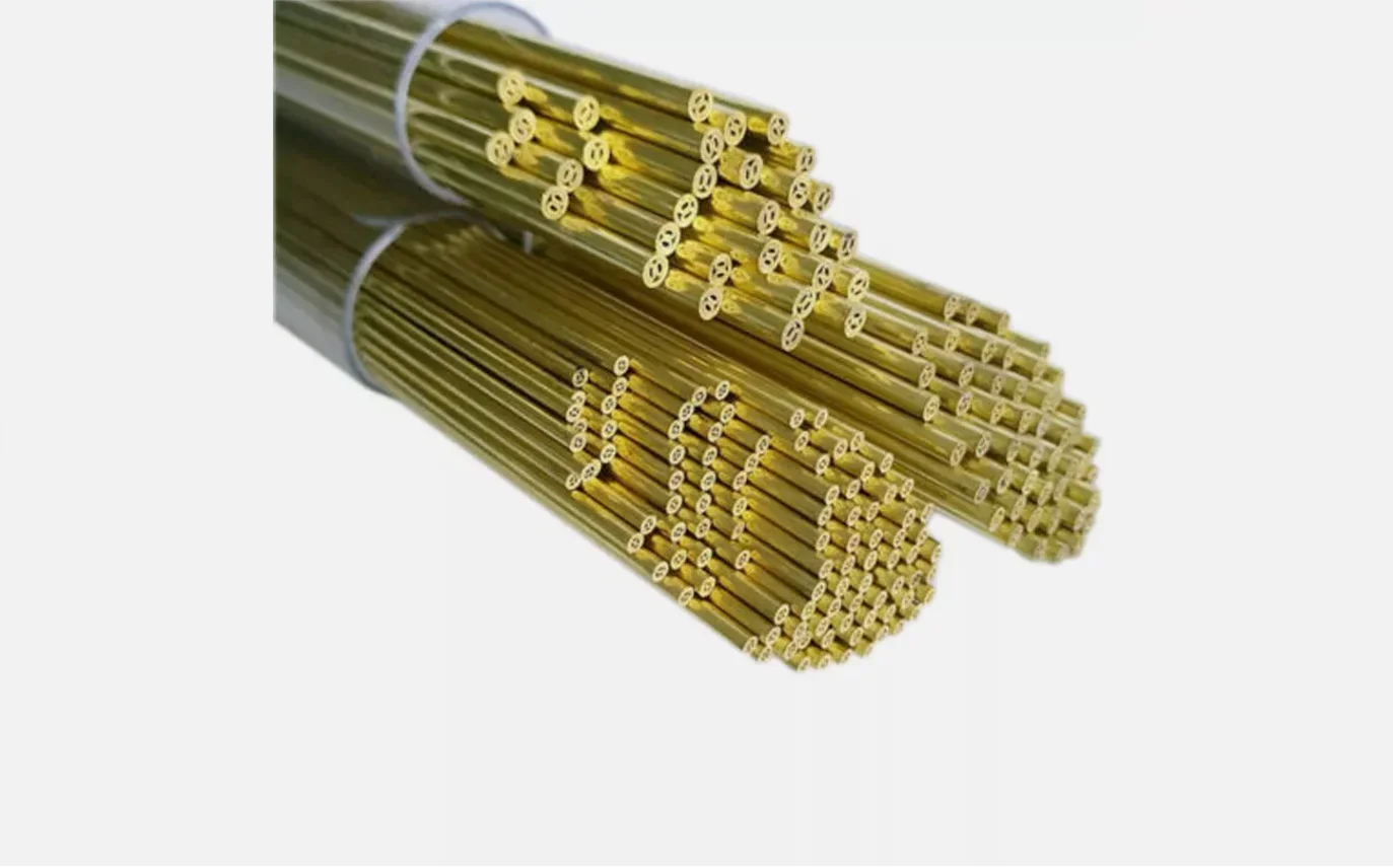 Drilling Brass Electrode Tube Multihole Holes Diameter 1.0mm- 3.0mm Length 400mm For WEDM Drilling Machine