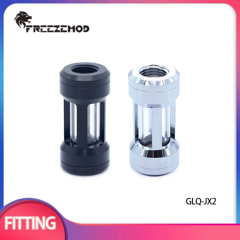 

FREEZEMOD Computer Water Cooling Metal Filter / Double Internal G1/4'' Thread / 0.15mm Ultra-fine Filter Screen Fitting GLQ-JX2