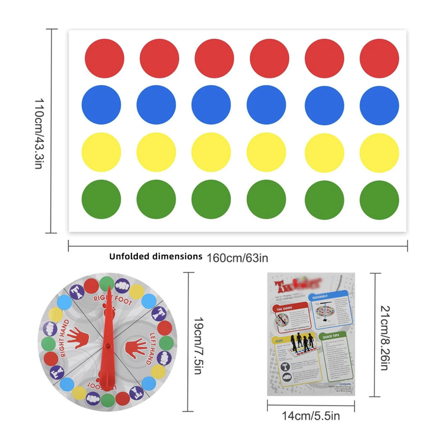 Interaktive Brettspiele für Kinder, Tanzmatten, Partysammlungen, Multiplayer-Spiele, Eltern-Kind-Interaktion, Drehspielzeug