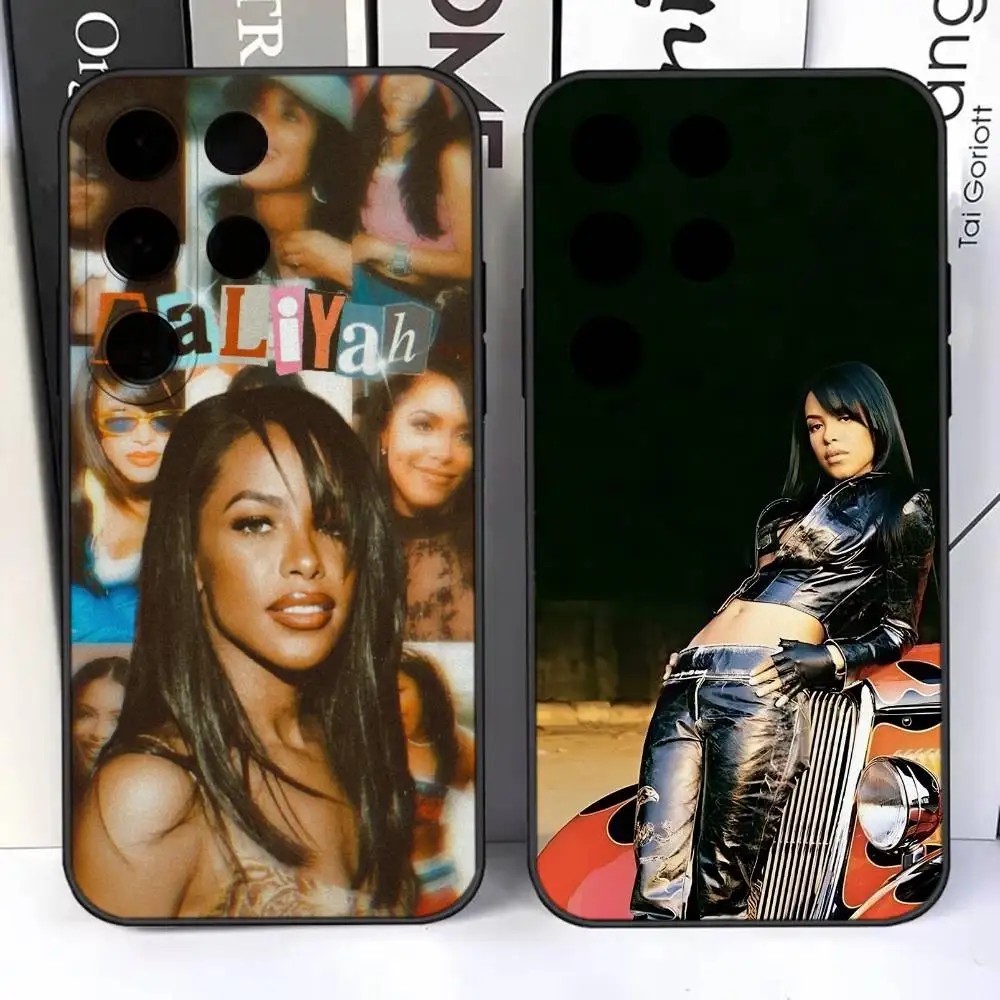 

A-Aaliyah Hip Hop I Care 4 U Soft TPU Cover For Samsung S26,S25,S24,Ultra,S20,S30,Plus,S22,S23,Ultra,Plus,5G Phone Case
