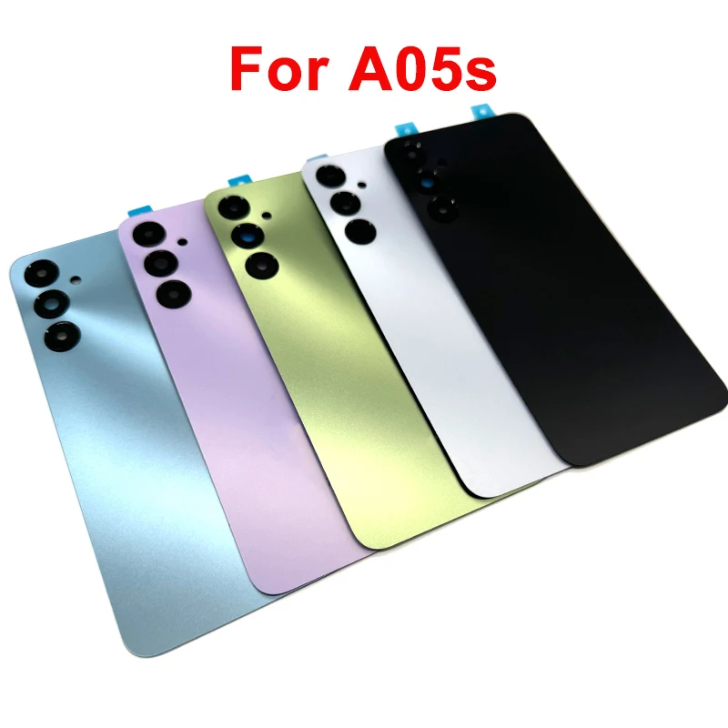 For Samsung Galaxy A05S A05 Back Battery Case Rear Door Housing Cover Replacement Parts With Camera Lens For A055 A057 Cover