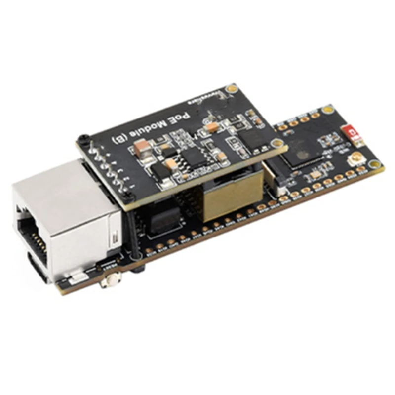 

Плата разработки ESP32-S3 ETH, порт Ethernet RJ45 10/100 Мбит/с, поддержка Wi-Fi и Bluetooth, двухъядерный процессор 240 МГц