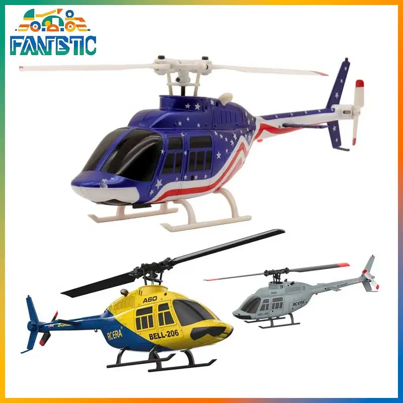 

Rc Era Remote Control Helicopter A60 Bell206 Four Channel Fixed Altitude Modular Battery For Adult Outdoor Flying Hobby