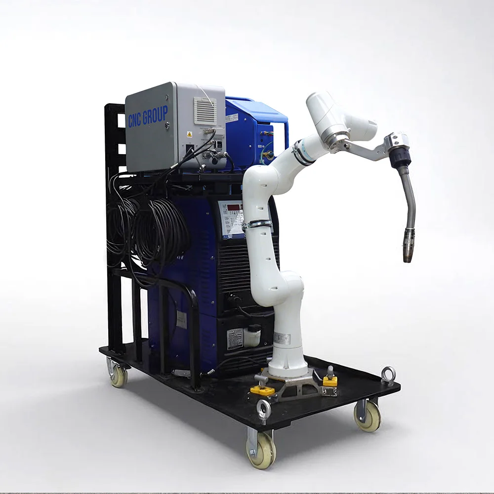 O novo robô colaborativo flexível de seis eixos atualizado de alta precisão é adequado para várias aplicações de processo e weldin móvel
