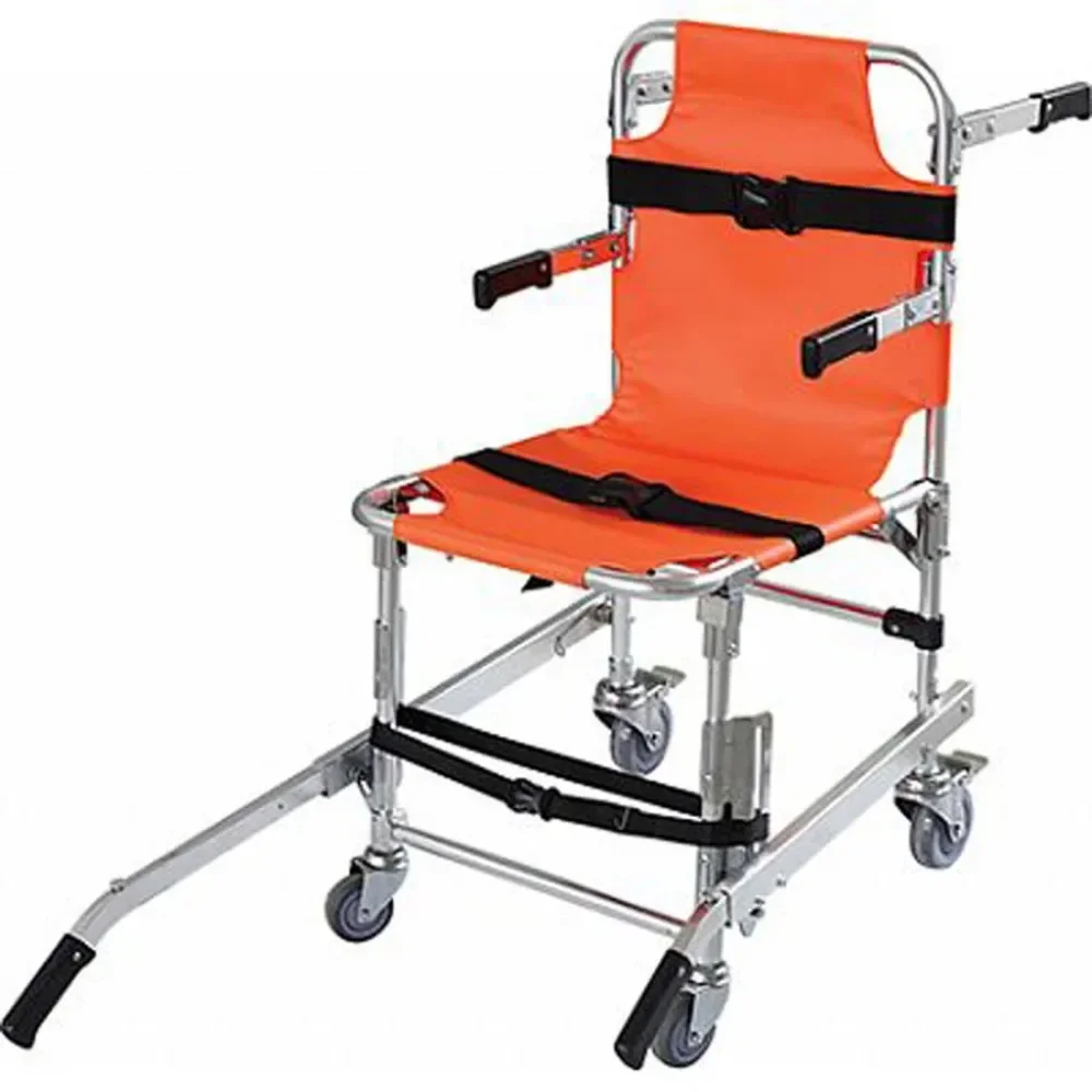 Portable First Aid Stretcher High-rise Downstairs Fire Rescue Personnel Evacuation Chair Fire Rescue Roll Folding Stretcher