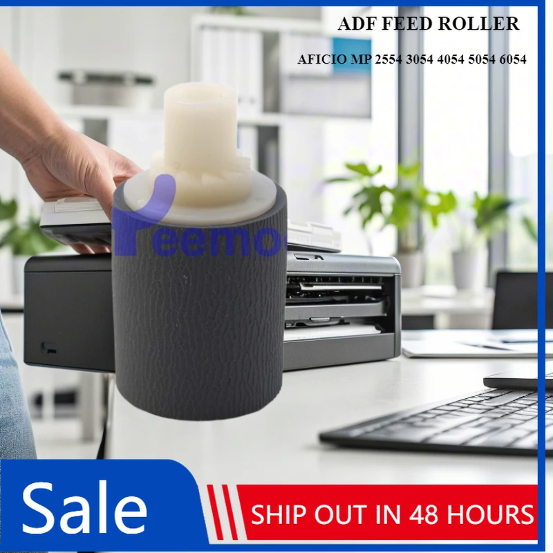 

2 шт. B802-4361 ADF FEED ROLLER для RICOH AFICIO MP 2554 3054 4054 5054 6054 НОВЫЙ ВЫСОКОЕ КАЧЕСТВО