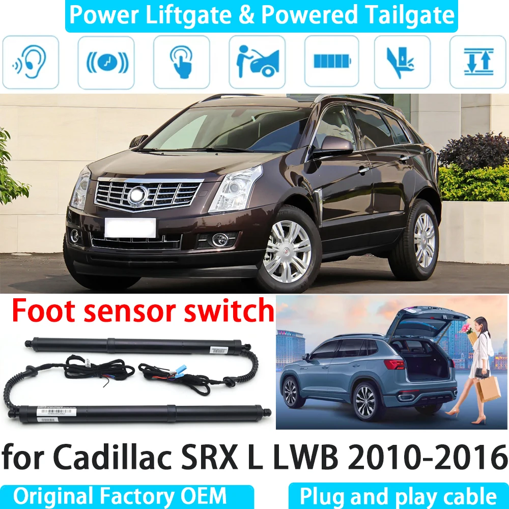 

for Cadillac SRX L LWB 2010-2016 Automatic Electric Power Liftgate Powered Tailgate Strut Tail Gate Lift System