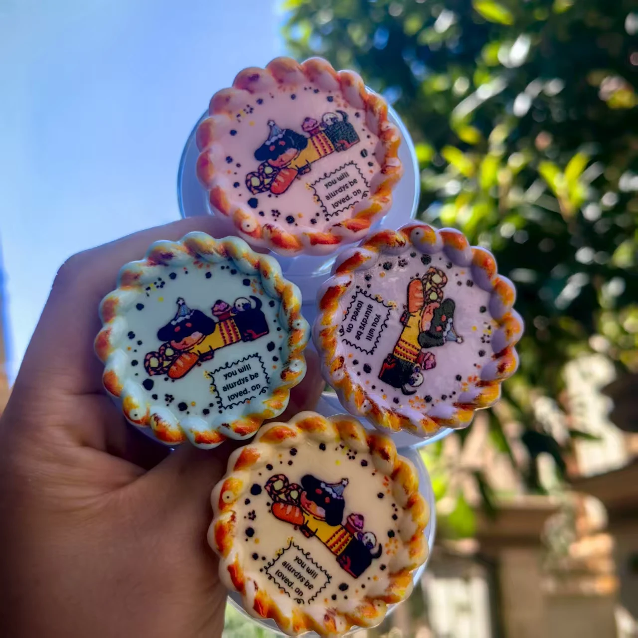 

Милая смоляная пластина для щенка, магнитный держатель для Magsafe, универсальная подставка для телефона Smart Tok, настольная прозрачная розетка для iPhone