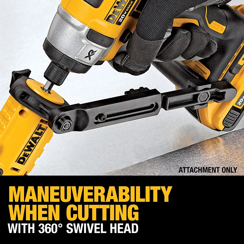 Dewalt DWASHRIR Auswirkungen Bereit Scheren 18 GA Metall Scheren Befestigung Elektrische Bohrer Zu Elektrische Schere Umge Eisen Blatt Schere