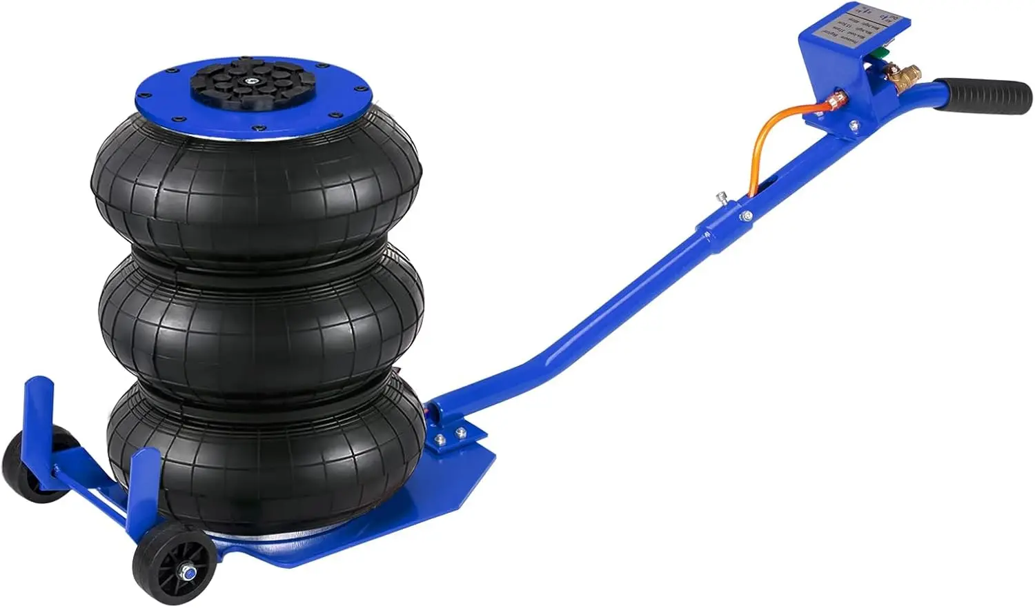 

Домкрат с тройной подушкой Air Jack 3 тонны/6600 фунтов Домкрат с подушкой безопасности Пневматический домкрат с подъемом до 15,75 дюймов 3-5S Быстро подъемный домкрат с подушкой безопасности для автомобилей с