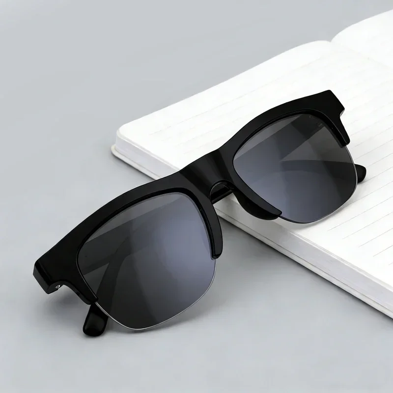 Lenovo Kabellose Bluetooth-KI-Smart-Brille mit Fernbedienung, 2400MP Foto, Anruf, Musik, Sport-Sonnenbrille für Herren und Damen, Freizeitbrille – Detail 12