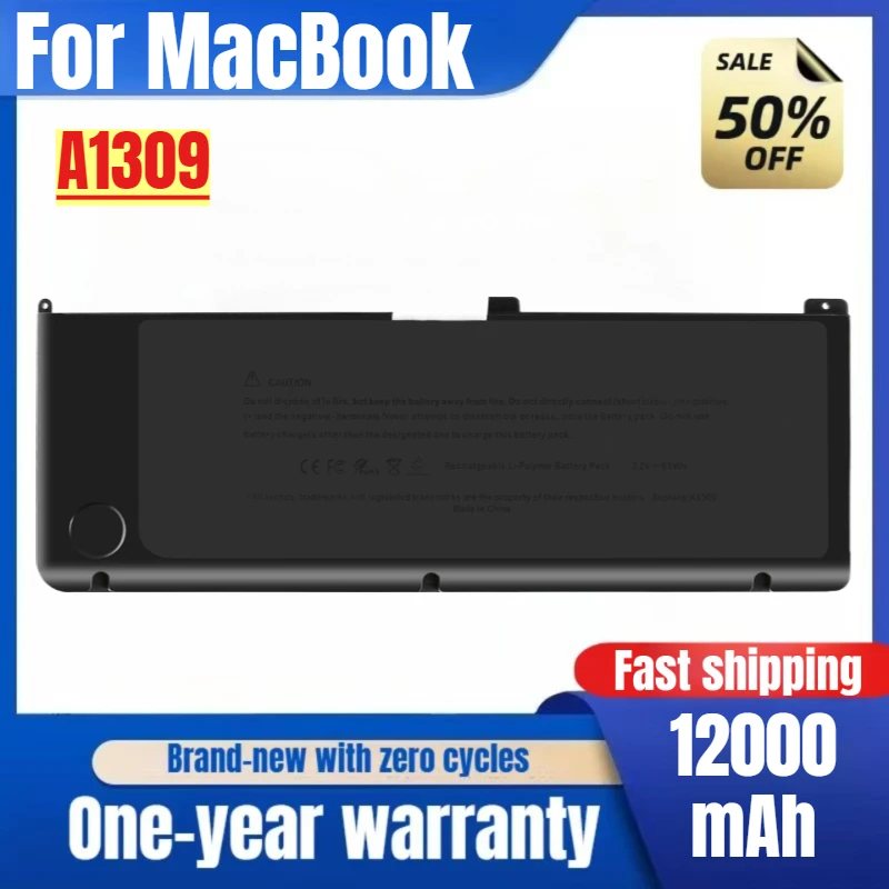 

Laptop Battery A1309 For MacBook Pro 17 "A1297 2009-2010 New Arrival High Capacity Battery High Quality Replacement Battery