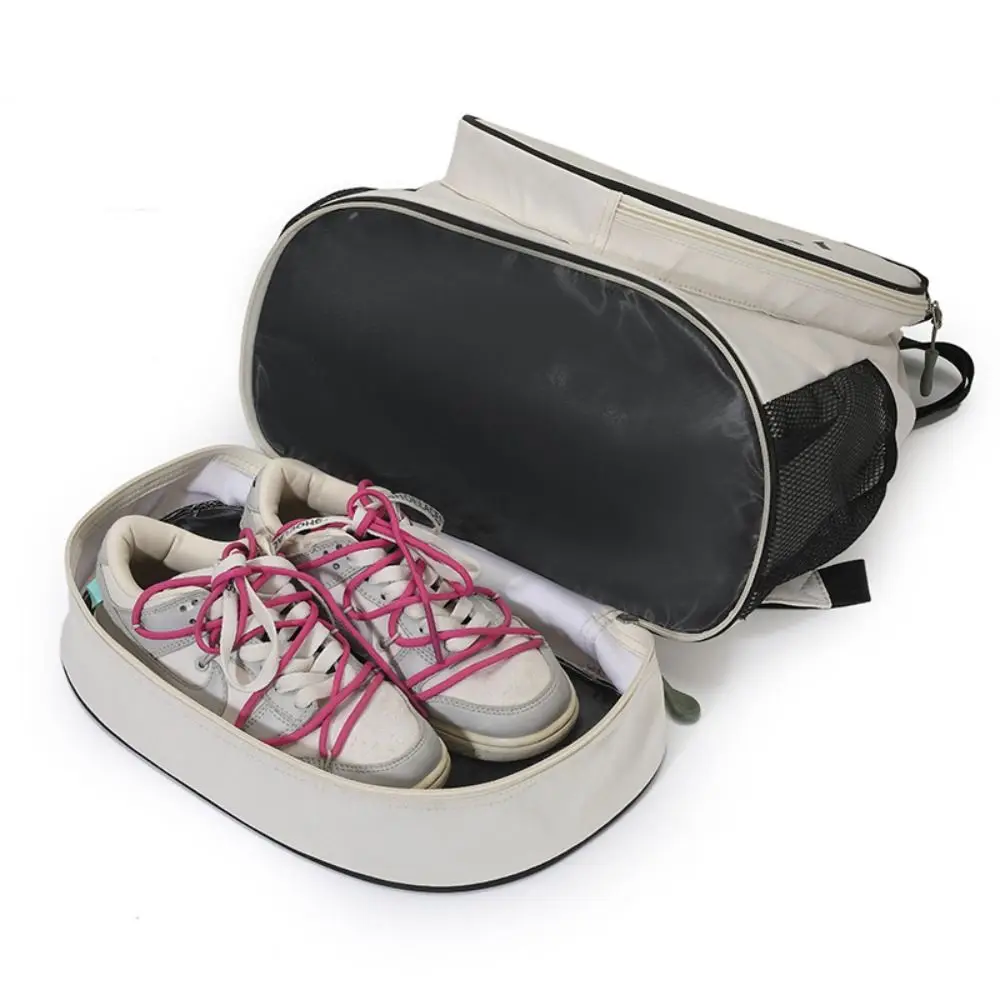 

Multifunctional Badminton Racket Backpack with Shoes Pocket Large Capacity Gym Fitness Pack Waterproof Pickleball Racket Bag