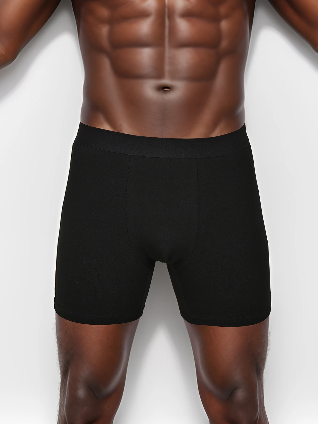 Calzoncillos bรณxer de algodรณn para hombre, ropa interior Sexy de media longitud, 10 piezas