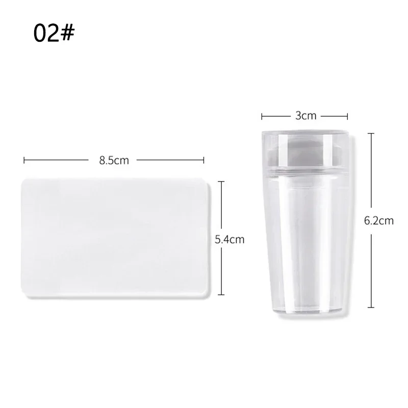 Kit de placas de estampado para decoración de uñas, placa de diseño de manicura francesa, plantilla de esmalte, sello, raspador, accesorios, herramientas