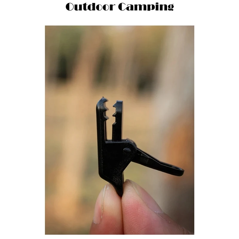 Mini Tent Clip Outdoor Tent Awning Clip Sturdy Alligator Hook Suitable For Outdoor Camping Tarpaulins Hook