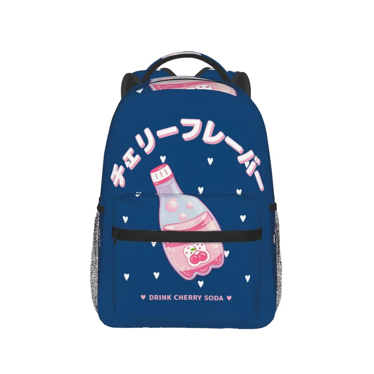 

Drink Cherry Soda Backpack Hot Sale Daypack Large Capacity Boys Girls BookBag School Bag Shoulder Bags for Men Women