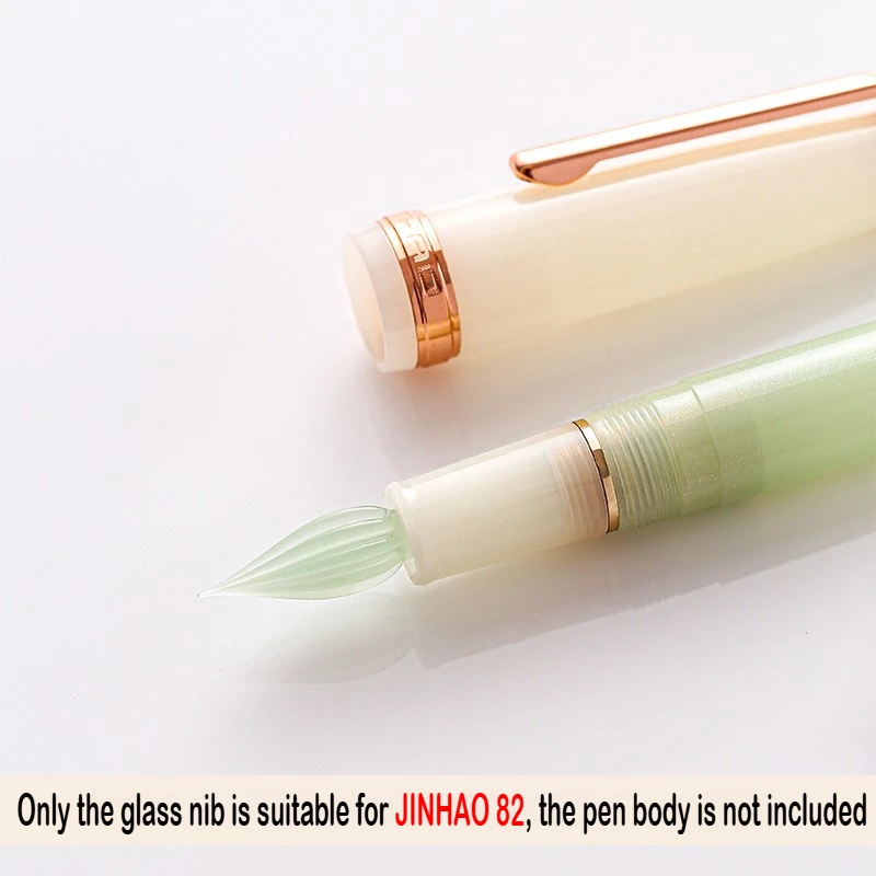 

8 Colors For JINHAO 82 Fountain Pen Glass Dip Pen Nib Hand-Polished EF Dip Pen Conversion Nib Stationery School Office Supplies