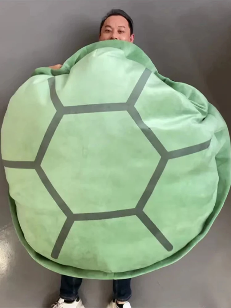 Pillow Wearable Turtle Honey Doll Sleeping Artifact Doll Plush Toy Clothes for People Wearing Large Shell of Turtle Pillow