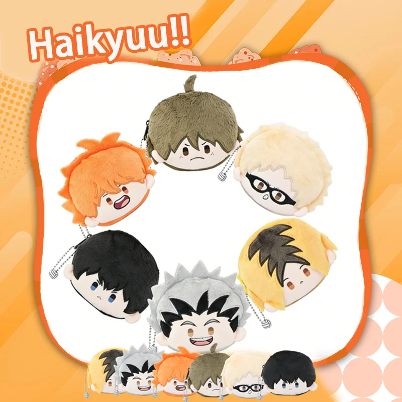 brinquedos-de-pelucia-originais-haikyu-estojo-funcional-para-fones-de-ouvido-boa-bolsa-de-pendurar-bonecos-para-criancas-10cm