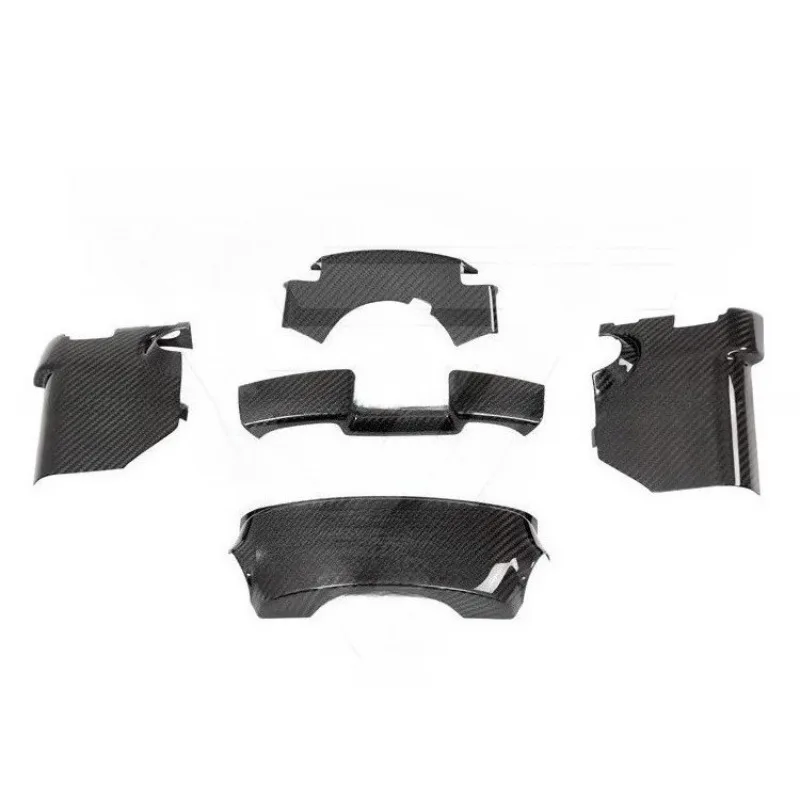 

GTR R35 2008-2016 High Quality Carbon Fiber Custom Steering Wheel Cover (5 Pcs)