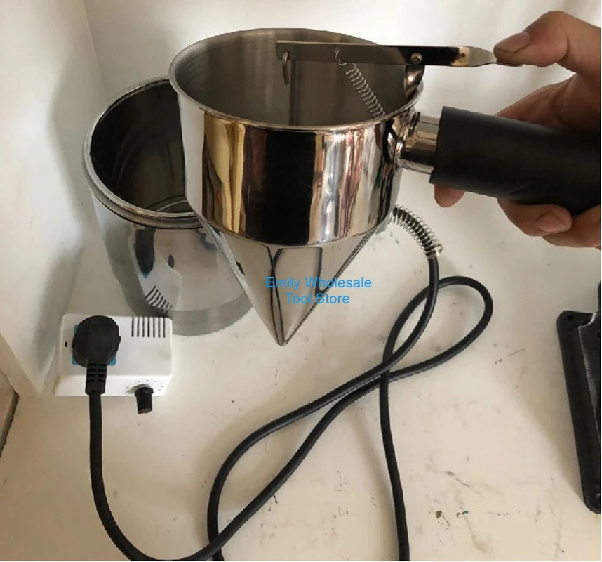 Simple plaster beach coater filling machine plaster machine hand-held plaster dripping machine constant temperature control