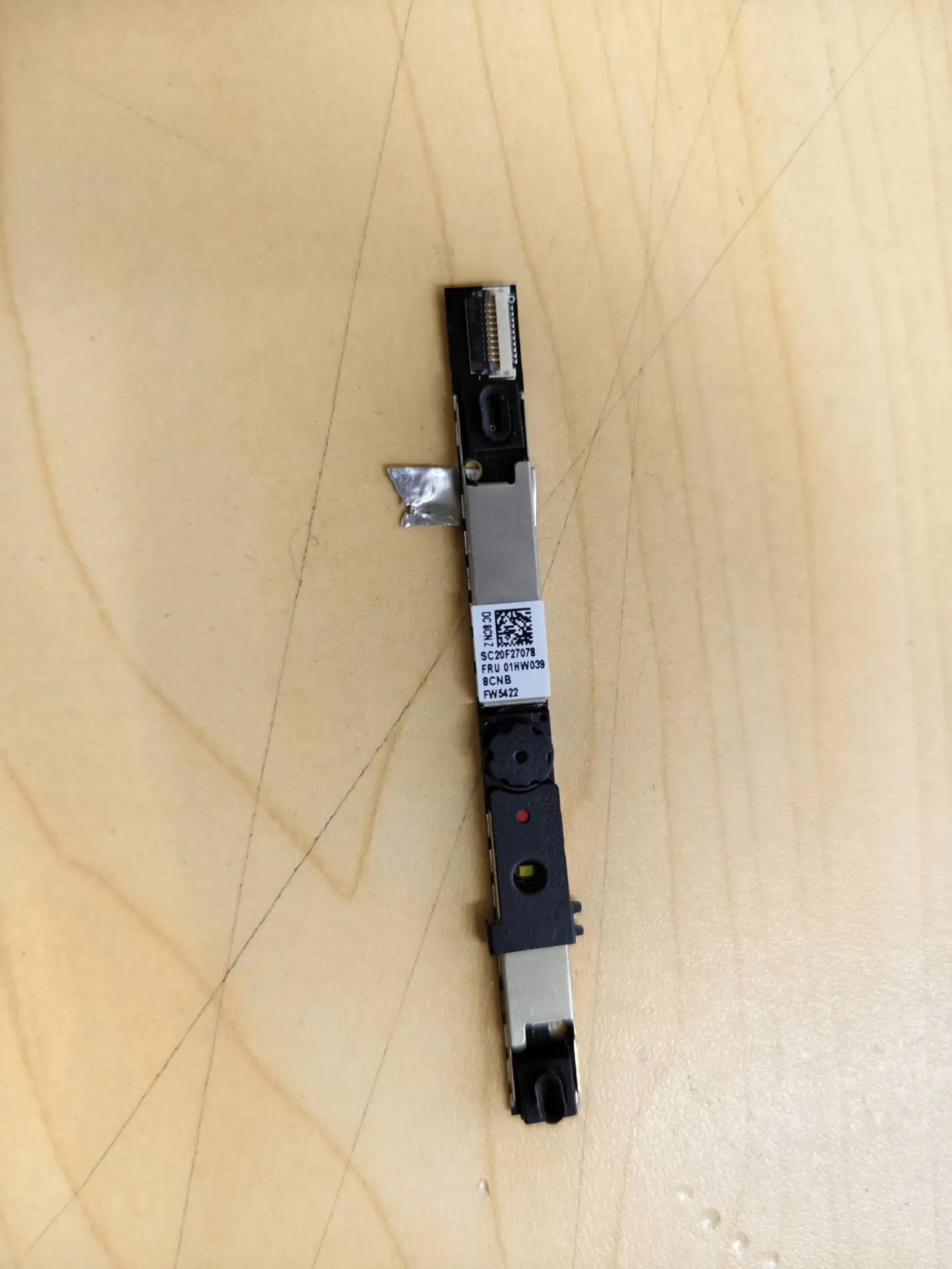 Used Built-in Camera Module Webcam Camera Front for Lenovo T480s Laptop ThinkPad 01HW038 01HW039