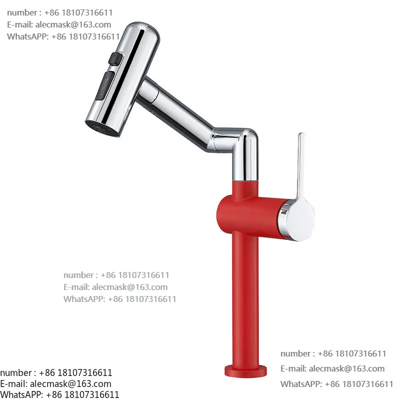 

Robotic arm universal faucet bathroom bathroom high style table washbasin washbasin washbasin hot and cold faucet