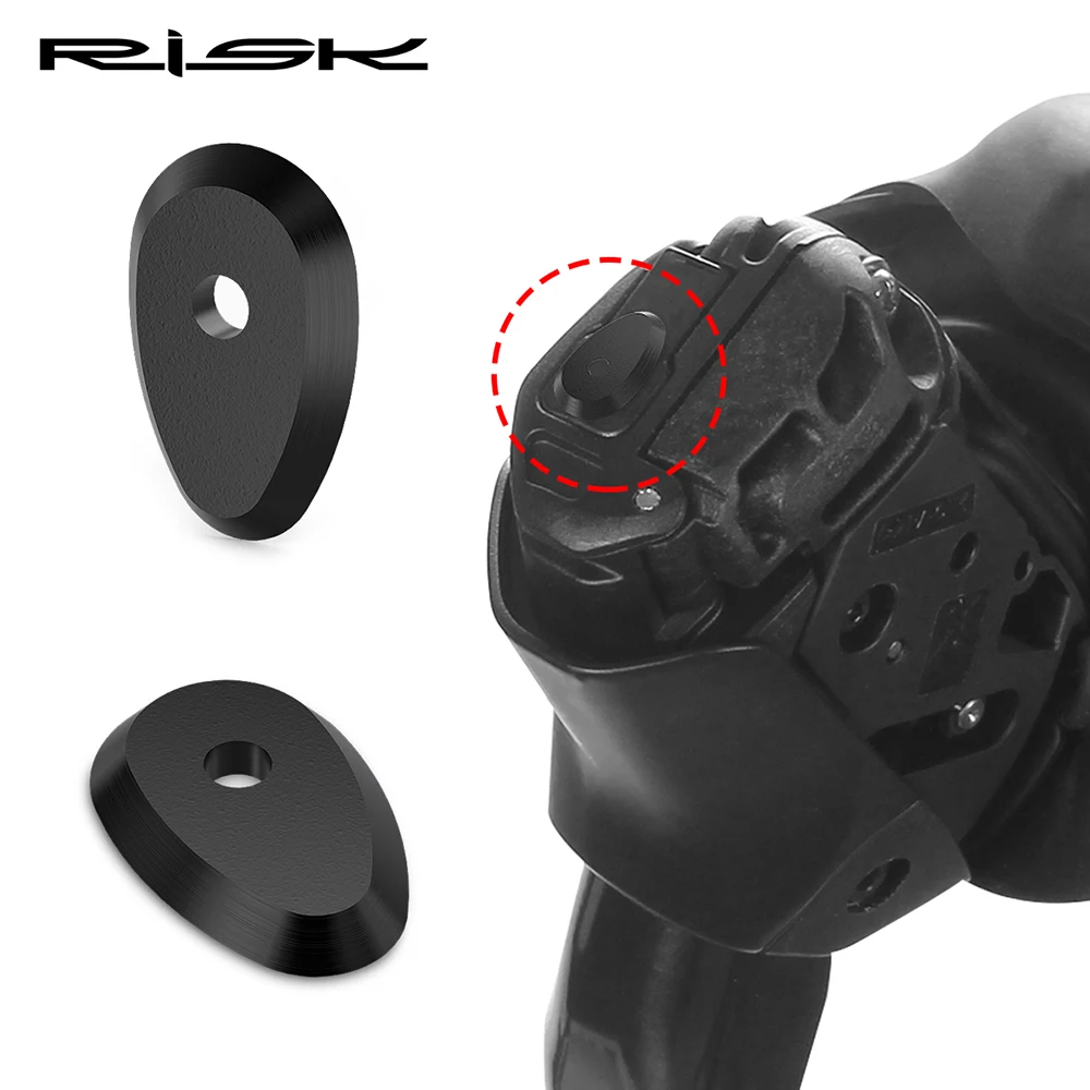 RISK Road Bicycle Electronic Shift Lever Custom Button Washer for UT8170 / DA9270 Bike Derailleur System, 3D Printed Polymers image 2