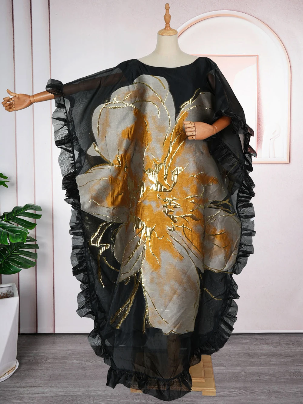 

Африканские платья для женщин, традиционное Дашики, большие размеры, вечернее платье Boubou, Дубай, Турция, мусульманский кафтан, одежда Абая