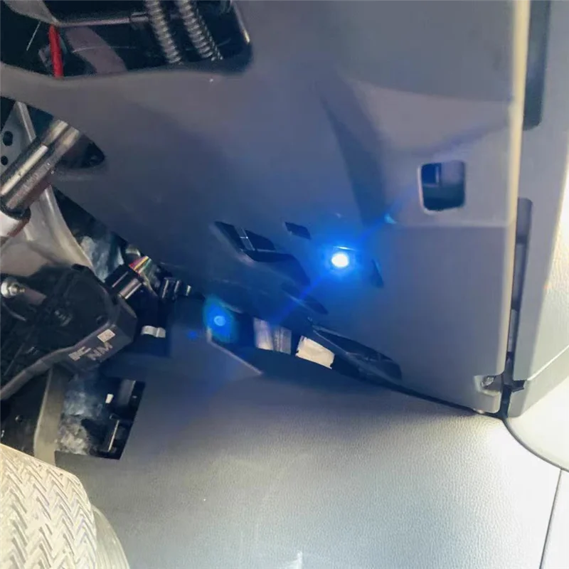 لتويوتا كورولا Altis E210 الصليب 19-24 سيارة ديكور داخلي اللون القدم ضوء المحيطة ضوء مصباح مصباح لتهيئة الجو #6