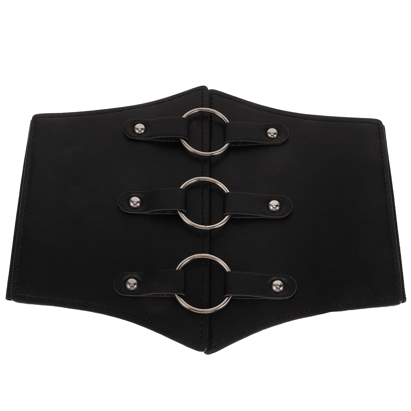 

Women Renaissance Corset Waist Belt Wide Imitation Corset Belt for Steampunk Cosplay Halloween Costume Accessories