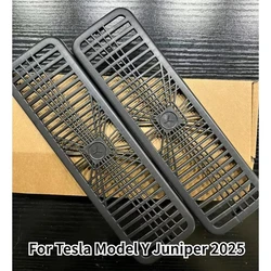 For Tesla Model Y Juniper 2025 Under Seat Rear Air Vent Protect Cover Anti-block Backseat Outlet Grille Protection Accessories