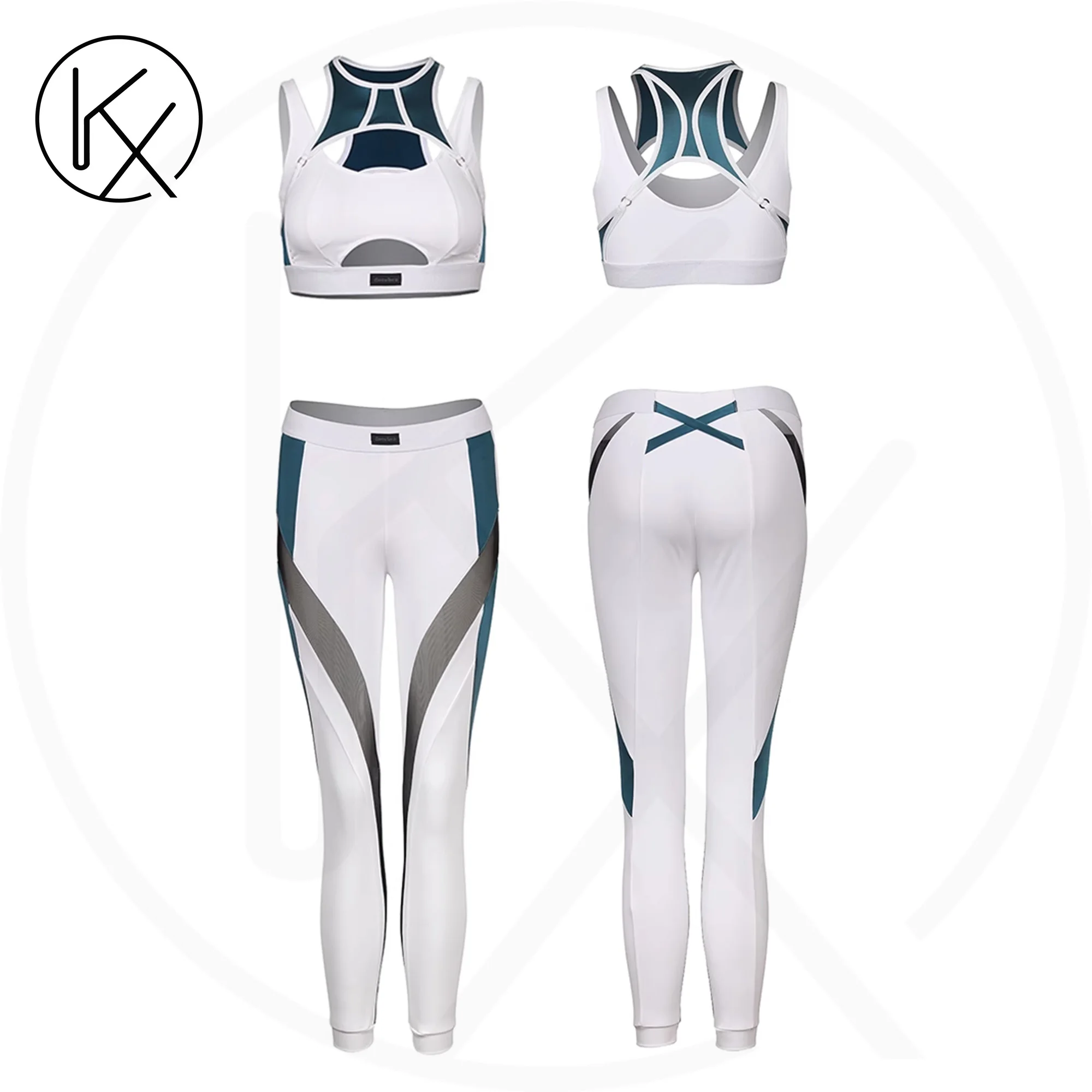 

kaixiggmm Yoga role-playing clothing, tight fitting sportswear, hot beat, sexy splicing, tight fitting sportswear, cosplay set