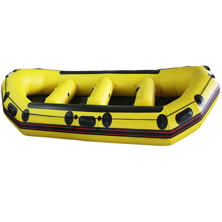 9-Person Inflatable Rafting Boat PVC Hypalon Material And Fishing Lake Sports Outdoor Drifting Adventures On Rivers