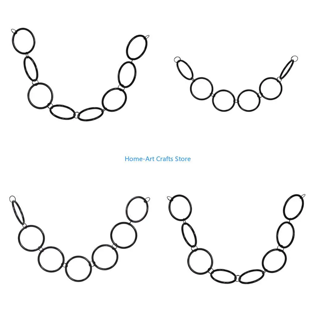 Y3NA Snake Climbing Rings 5,6,7,8 Rings Enrichment Toy Reptiles Climbing Toy Exercise Geckos Climbing Rings Arboreal Habitat