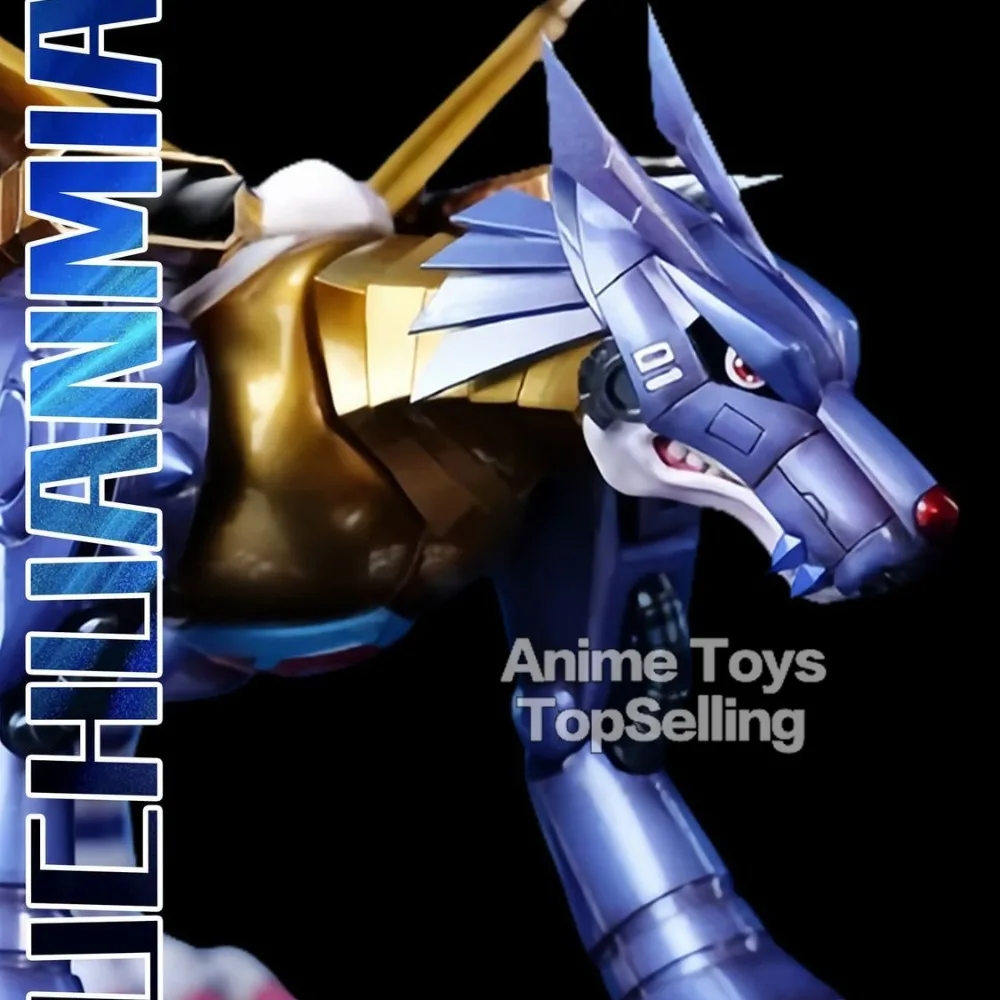 9 سنتيمتر أنيمي ديجمون مغامرة الشكل المعادن Garurumon عمل أرقام البلاستيكية جمع نموذج لعب للأطفال الهدايا