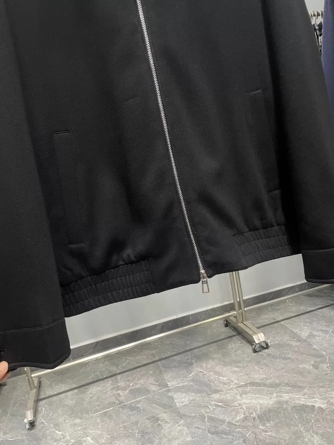 Italian LP 25aw old money wind embroidered wool-blend casual jacket