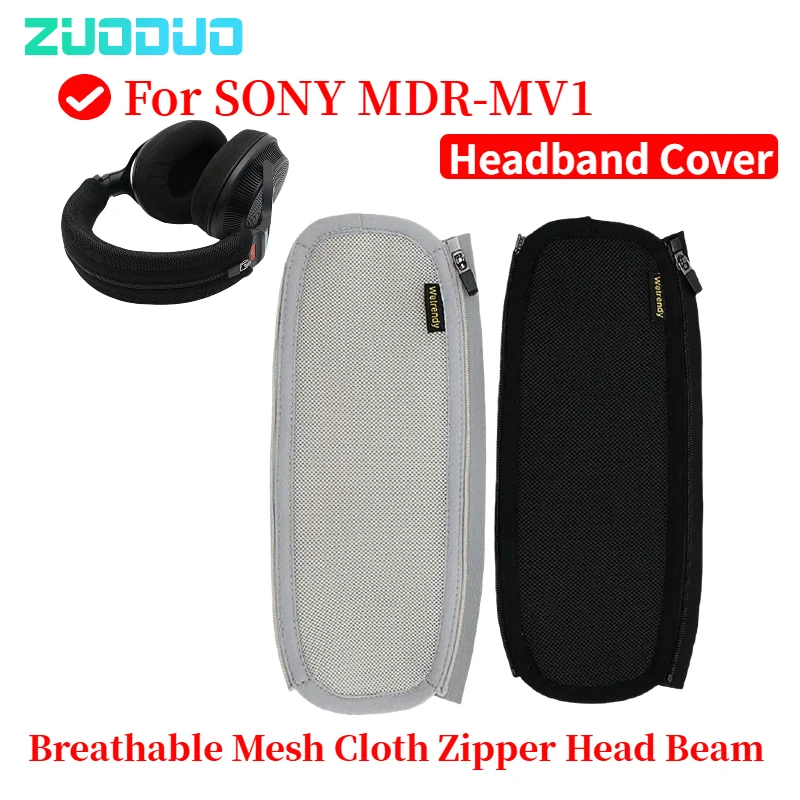 

Headphone Head Beam Cover for SONY MDR-MV1 Earphone Protective Case Headset Headbeam Protector Sleeve Breathable Mesh Cloth