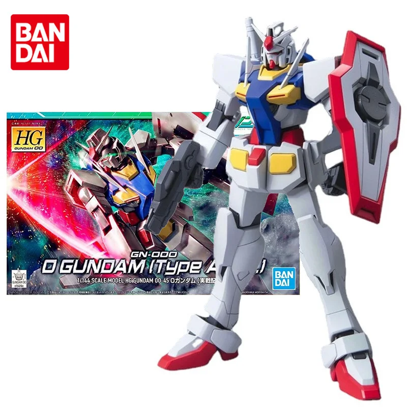 

Bandai Genuine Gundam Model Kit Anime Figure HG 1/144 GN-000 0 Type ACD Collection Gunpla Anime Action Figure Toys for Children