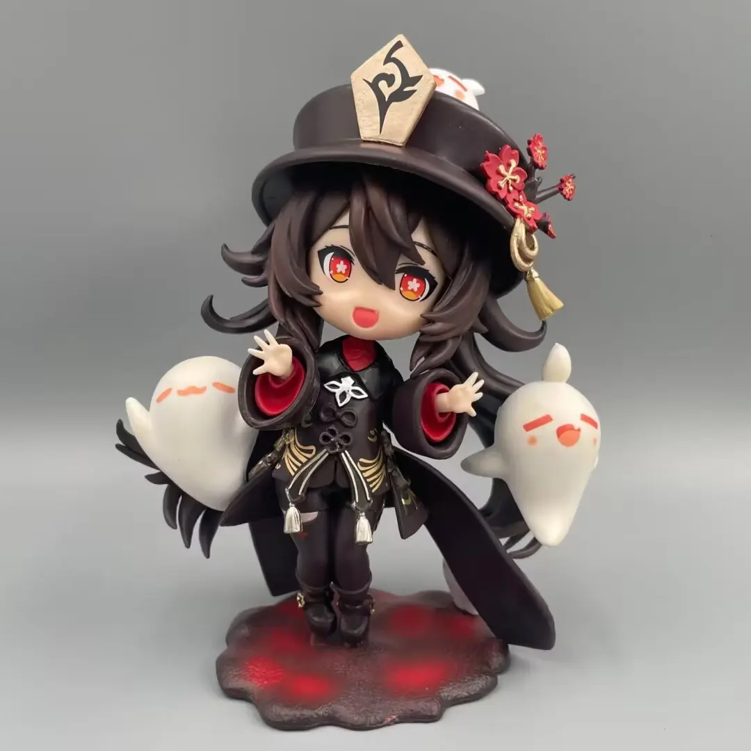 لطيف أنيمي جينشين تأثير Yoimiya رايدن شوغون ناغانوهارا عمل الشكل Q نسخة البلاستيكية لعبة مجسمة تحصيل لمحبي #2