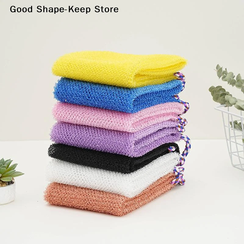 dailyExfoliating Bath Net Sponge 1Pcs African Design Effective Full Body Scrubbing for Invigorating ShowersDaily products view 6