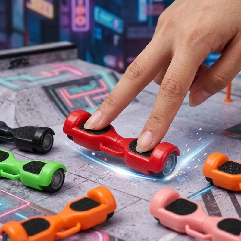 1-5pcs New Fingertip Balance Car Children's Toy Rotating Drifting Finger Balance Car Creative Puzzle Sliding Toy Car Model Gifts