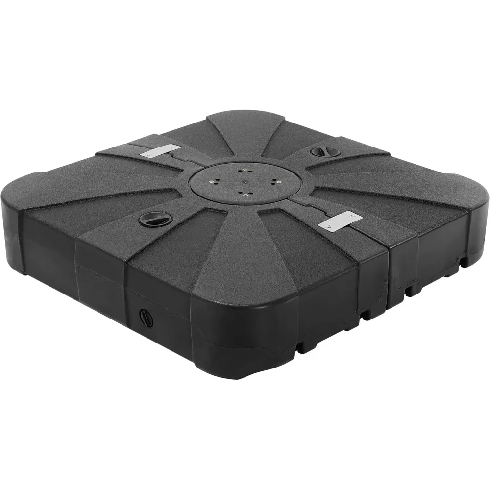 

310 Lbs Cantilever Patio Umbrella Base, with Wheels, Heavy Duty Outdoor Offset Umbrella Base Sand/Water Filled Square