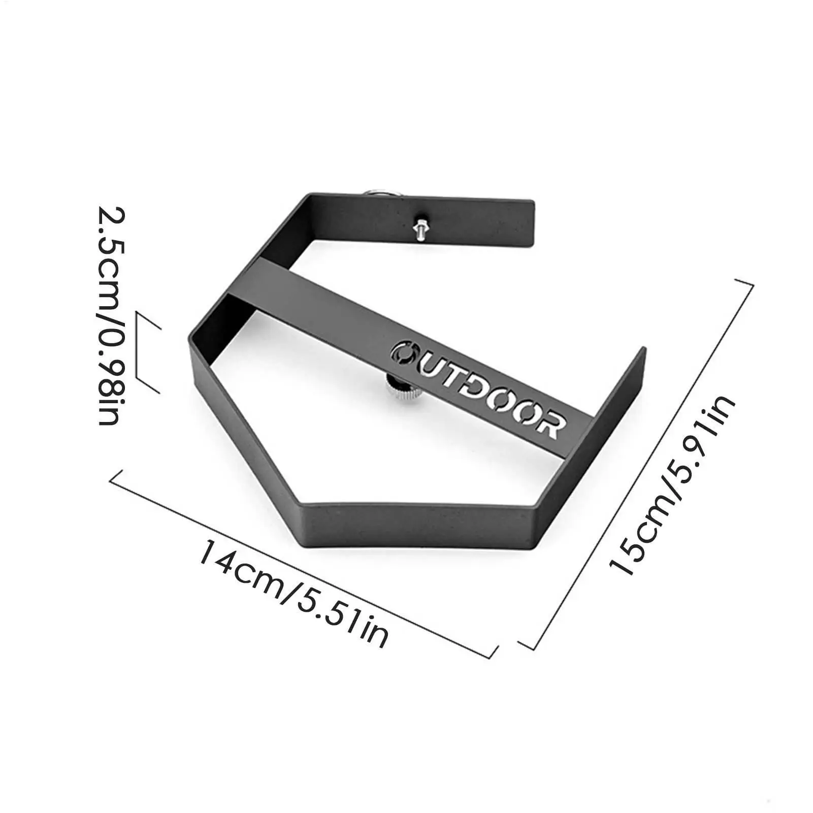حامل بخور للحديقة في الهواء الطلق مع قاعدة ثابتة للنساء والرجال والمشي لمسافات طويلة والصيادين Rv فناء المسافرين