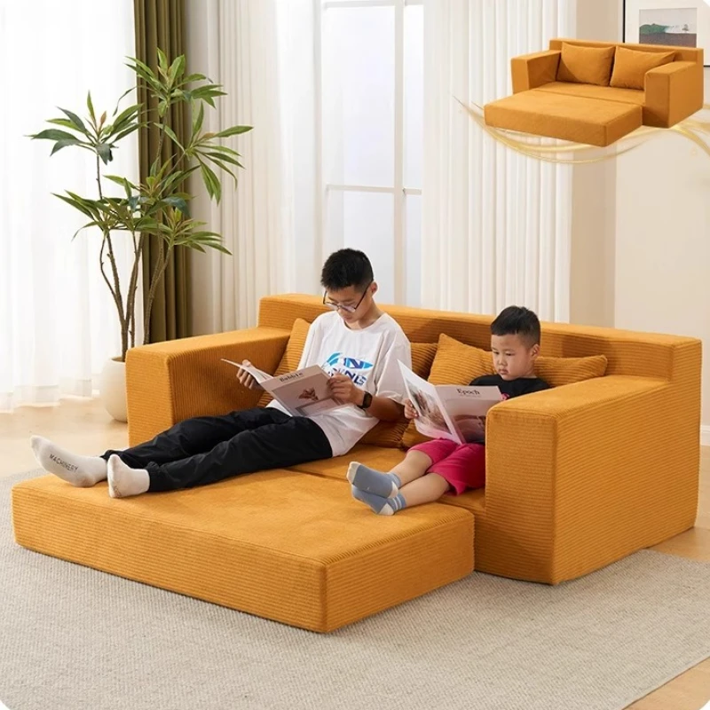 

Vacuum compression sofa bed Living room apartment Modern Folding sofa bed luxury lazy lounge Relaxing Armchair home furniture